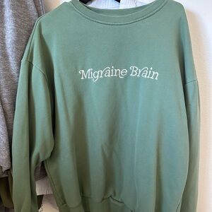 Seethewayisee “Migraine Brain” Crewneck